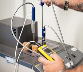 Bagno termostatico Fluke per rapporti di misura in liquido